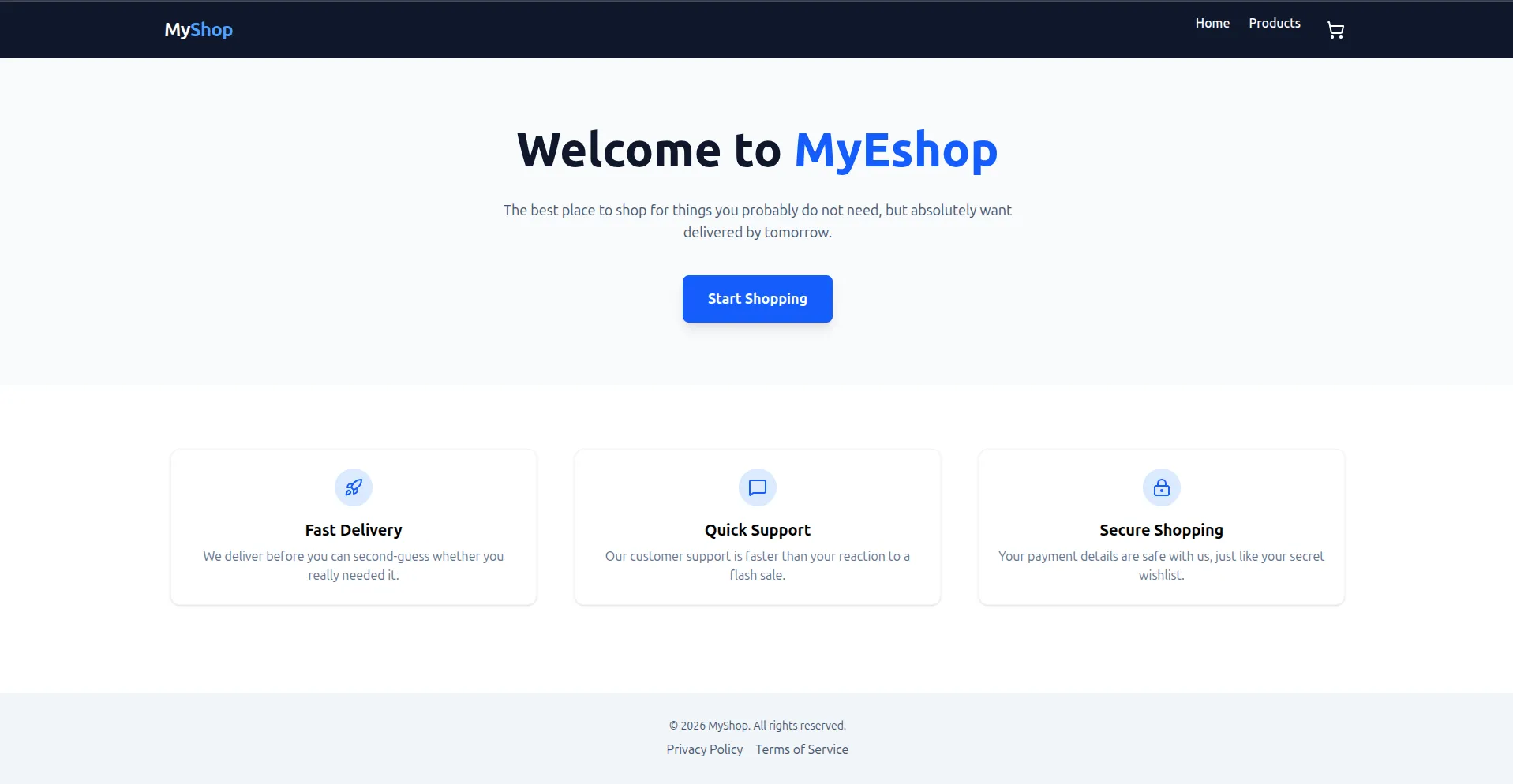 Projekt: E‑Shop