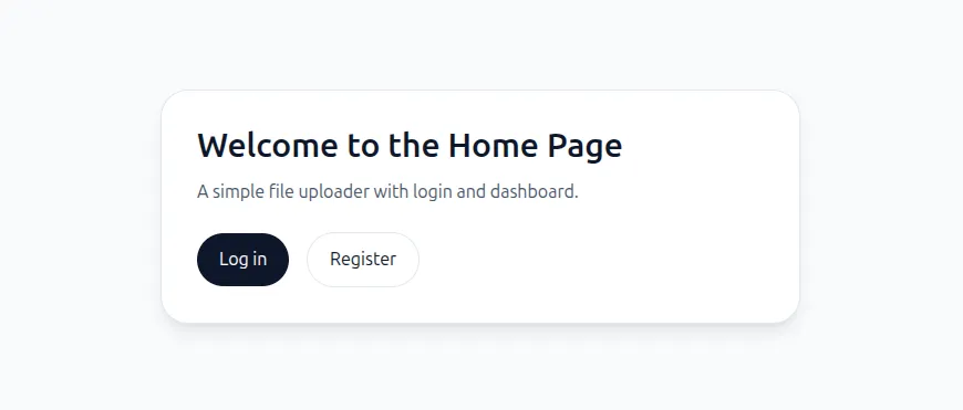 Projekt: File Uploader